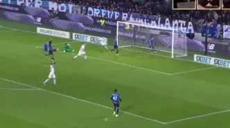 ویدیو: گل اول اینتر به آتالانتا توسط لائوتارو مارتینز