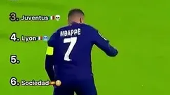 ویدئو: 6 گل برتر کیلیان امباپه