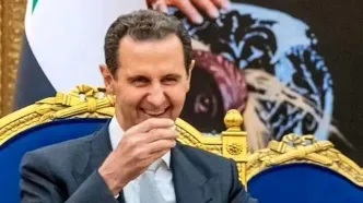 بشار اسد به همراه دختری جوان در مسکو!+عکس