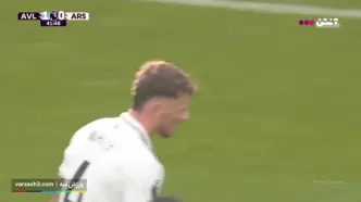 ببینید| خلاصه بازی استون ویلا مقابل آرسنال