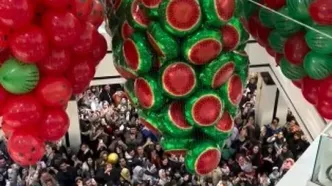 مراسم جذاب شب یلدا در پاساژ دلگشا جلب توجه کرد