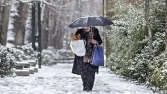 برف و باران طی برخی ساعات در تهران/ پیش‌بینی کاهش دما و وزش باد شدید