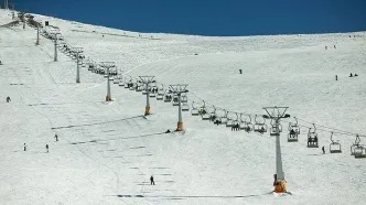 بازگشایی پیست بین‌المللی اسکی توچال در آستانه شب یلدا