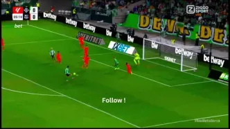 ویدیو: گل اول رئال بتیس مقابل بارسلونا توسط آنتونی