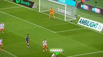 ویدئو: فوتبال ناب بارسا با امضای پدری