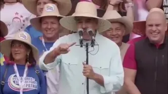 واکنش مادورو به تهدیدهای ترامپ/فیلم