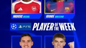 نامزدهای بهترین بازیکن هفته ششم لیگ قهرمانان اروپا (عکس)