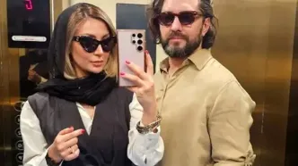 قاب عاشقانه بهرام رادان در قشم