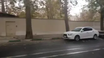 نخستین بارش تهران بعد از مدت‌ها/ پایتخت نفس تازه کرد