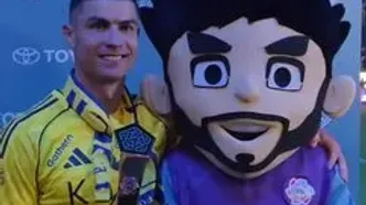 ویدئو: نمایش برتر‎ CR7 ‎برابر الاخدود