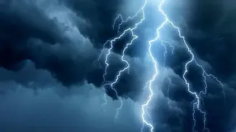 صاعقه جان مرد ۴۰ ساله‌ای در شوش را گرفت