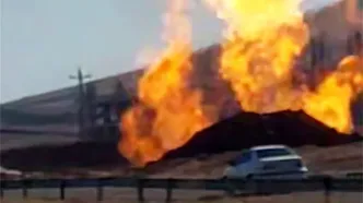 انفجار مرگبار لوله اصلی گاز در کرمانشاه