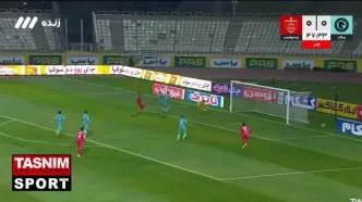 گل اول پرسپولیس به پیکان را ببینید + ویدیو