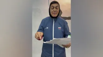 واکنش شدید ویدیویی شهربانو منصوریان به محرومیتش: ۱۰ میلیارد فدراسیون چه شد!؟