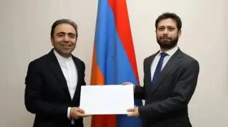 خلیل شیرغلامی استوازنامه‌اش را به ارمنستان داد