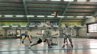 برگزاری اردوی تیم ملی شمشیربازی سابر مردان در تهران