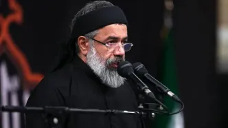 این مداح معروف به مراسم ختم خانواده سقاب اصفهانی رفت + عکس