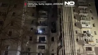 یورش شبانه پهپادهای روسی به سومی؛ مردم در خواب غافلگیر شدند