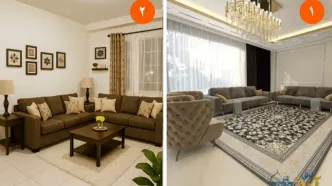 دکوراسیون خانه های کوچک 60 متری+10 نکته مهم و 6 ایده ترند