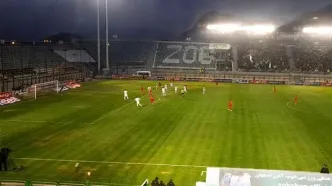 تقابل ذوب‌آهن و تراکتور در نیمه نخست با تساوی پایان یافت