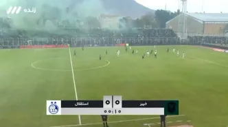 خلاصه دیدار استقلال مقابل خیبر