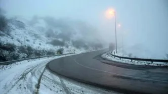 آخرین وضعیت ترافیکی و جوی جاده‌ها / بارش برف و باران در این جاده ها