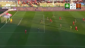 گل اول پرسپولیس به آلومینیوم + ویدئو