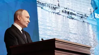 لحظه عجیب خواستگاری در نشست خبری پوتین