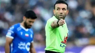 قضاوت بی‌اشتباه وحید کاظمی در دربی ۱۰۶