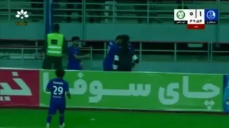 خلاصه بازی استقلال خوزستان مقابل ذوب‌آهن را ببینید + ویدیو