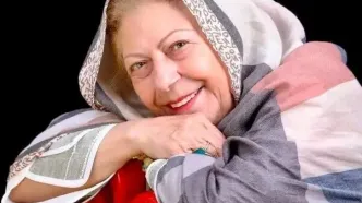 (عکس) ثریا قاسمی در اولین فیلم سینمایی‌اش سال 1349