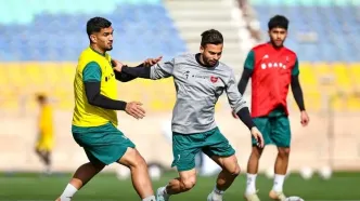 سروش رفیعی در جمع ذخیره‌های پرسپولیس تمرین کرد