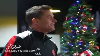 ویدیو| جشن کریسمس باشگاه پرسپولیس!