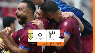 هت‌تریک نساجی برابر سرمربی اسبق/ محمود فکری برابر کمالوند کیش و مات شد