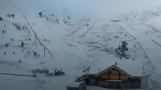 ببینید؛ طبیعت چشم‌نواز ترکیه در آرامش برفی