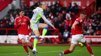 باخت ۱-۲ فارست مقابل منچسترسیتی؛ صدرنشینی موقت پپ روی بال رایان