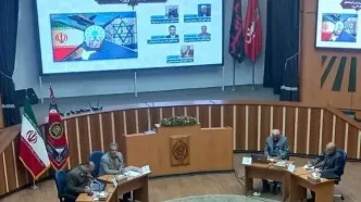 حضور فرمانده نیروی زمینی ارتش در جمع دانشجویان دوره ۸۶ دافوس