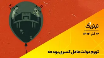 پادکست تیتر یک | تورم دولت عامل کسری بودجه