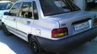 پرایدی با ۹۶ میلیون تومان خلافی توقیف شد!