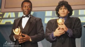 ویدیوی هد زدن پله و مارادونا در سالگرد درگذشت اسطوره برزیل