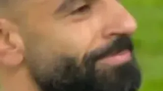 تشویق یکپارچه محمد صلاح در آنفیلد+ فیلم