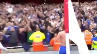 ویدئو نوستالوژی: واکنش خاص مورینیو پس از واگذاری قهرمانی به منچستریونایتد