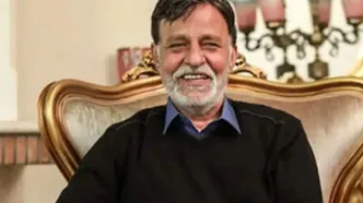 مرتضی عقیلی در کنار تنها یادگار پسرش در اکران فیلم «های کپی»/ویدیو