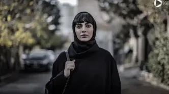 استایل قرمز و شیک مهشید جوادی بازیگر سریال شغال