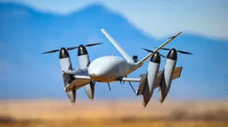 پهپاد جدید آمریکا در هوا تغییر شکل می‌دهد!