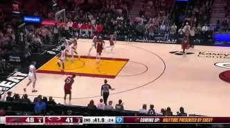 ویدئو: خلاصه بسکتبال میامی هیت 91-112 تورنتو رپترز