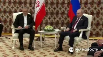 پوتین: سلام گرم من را به رهبر معظم ایران برسانید + ویدیو