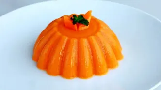 عصرونه امروز: دسر پرتقال و زعفران؛ طعمی جادویی و آسان برای درخشش در شب یلدا!