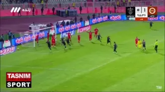 گل اول پرسپولیس به تراکتور را ببینید