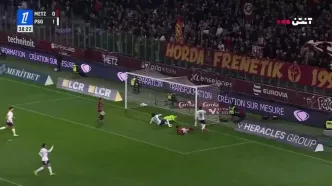 گل دوم پاری سن ژرمن به متز+ ویدئو